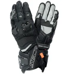 Текстилни мото ръкавици SECA UKEMI PRO BLACK