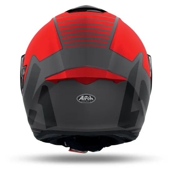 AIROH ST 501 TYPE RED MEATT каска