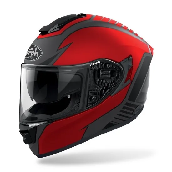 AIROH ST 501 TYPE RED MEATT каска