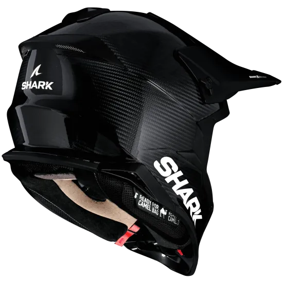 Мотокрос каска SHARK VARIAL RS CARBON SKIN WHITE - Мотокрос каски от марка SHARK