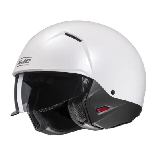 HJC i20 PEARL WHITE каска с визьор и маска – модерен дизайн и сигурност