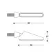 LED мото мигачи BARRACUDA SQB-LED BASIC - Мото светлини от марка Barracuda