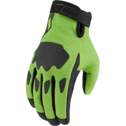 Мото ръкавици ICON HOOLIGAN CE - GREEN