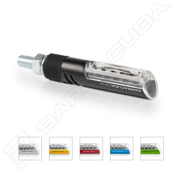 LED мото мигачи BARRACUDA IDEA B-LUX BLACK - Мото светлини от марка Barracuda