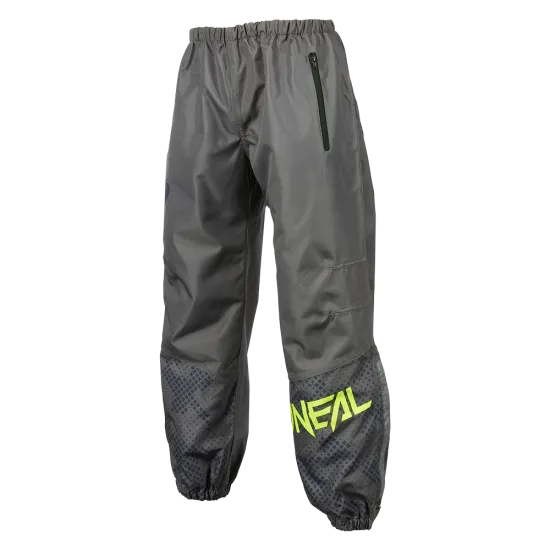 Водоустойчив панталон ONEAL SHORE V.22-GRAY/NEON YELLOW - Мото дъждобрани от марка ONeal