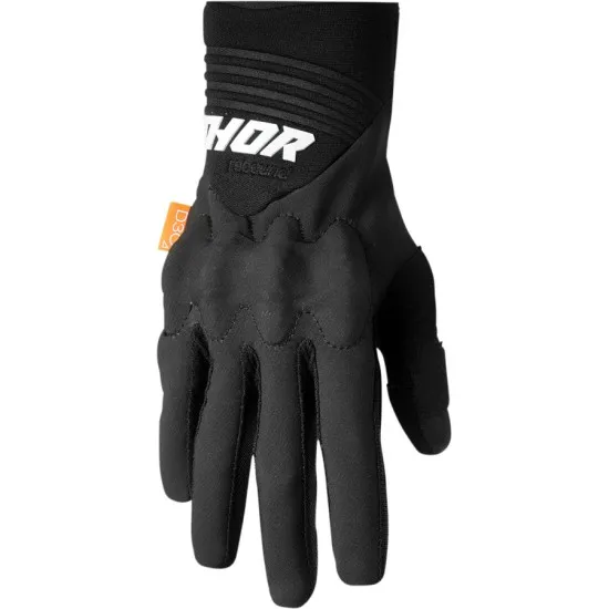 Мотокрос ръкавици THOR REBOUND BLACK/WHITE - Мотокрос ръкавици от марка Thor