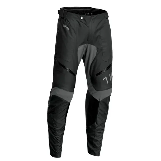 Ендуро брич THOR TERRAIN BLACK/CHARCOAL IN THE BOOT 23 - Мотокрос брич от марка Thor