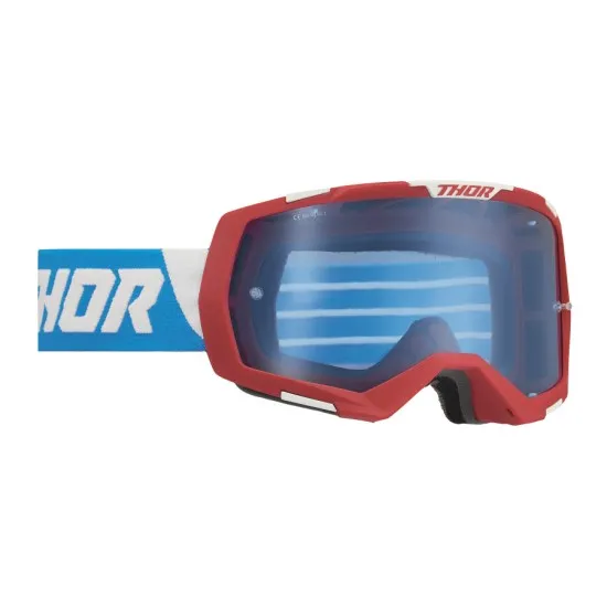 Мотокрос очила THOR REGIMENT RED/WHITE/BLUE - Мотокрос очила от марка Thor