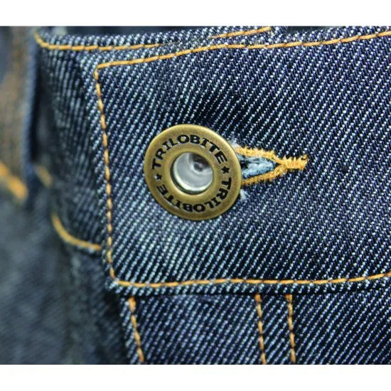 Мото дънки TRILOBITE 1860 TON-UP dark blue slim fit - Мото дънки от марка Trilobite