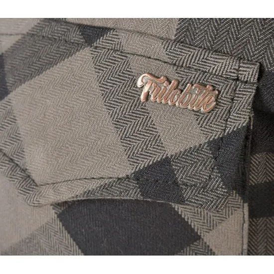 Мото риза Trilobite 1971 Timber 2.0 grey - Мото ризи от марка Trilobite
