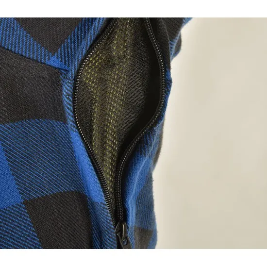 Мото риза Trilobite 1971 Timber 2.0 shirt blue - Мото ризи от марка Trilobite