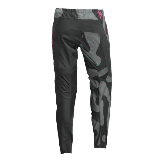 Дамски мотокрос брич  THOR WOMENS SECTOR DISGUISE GRAY/PINK - Мотокрос брич от марка Thor