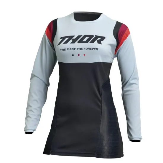 Дамско мотокрос джърси THOR WOMENS PULSE REV BLACK/MINT - Мотокрос джърси от марка Thor