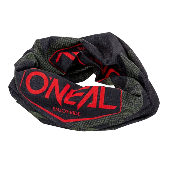 Мултифункционална кърпа O`NEAL COVERT BLACK/GREEN - Бонета и кърпи от марка ONeal
