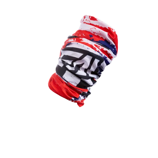 Мултифункционална кърпа O`NEAL USA WHITE/BLUE/RED - Бонета и кърпи от марка ONeal