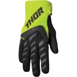 Детски мотокрос ръкавици THOR YOUTH SPECTRUM BLACK/FLO