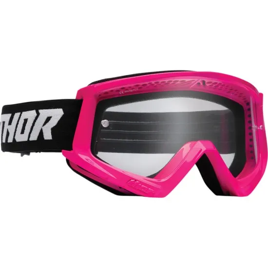 Мотокрос очила THOR COMBAT RACER FLO PINK/BLACK - Мотокрос очила от марка Thor
