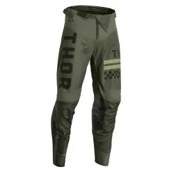 Мотокрос брич THOR PULSE COMBAT ARMY/BLACK