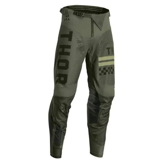 Мотокрос брич THOR PULSE COMBAT ARMY/BLACK - Мотокрос брич от марка Thor