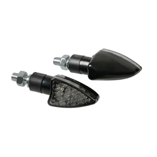 LED мигачи AROW2 BLACK – 90114 - Мото светлини от марка Lampa