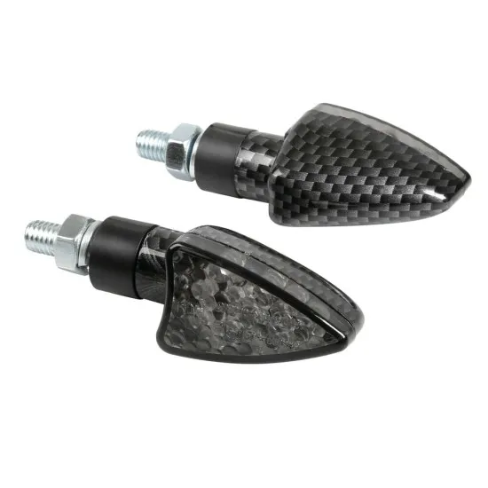 LED мигачи AROW2 CARBON – 90115 - Мото светлини от марка Lampa