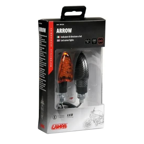 LED мигачи ARROW – 90124 - Мото светлини от марка Lampa