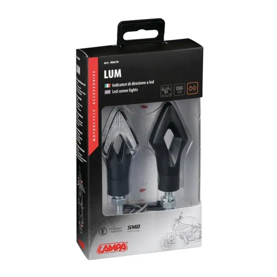 LED мото мигачи LUM 90470 - Мото светлини от марка Lampa