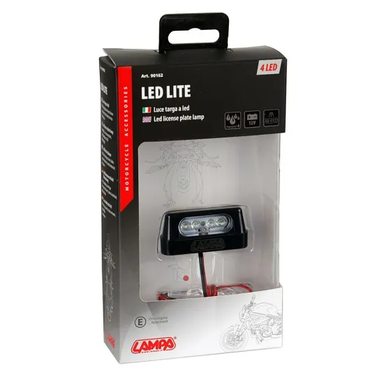 LED-Осветител за номер 90162 - Мото светлини от марка Lampa