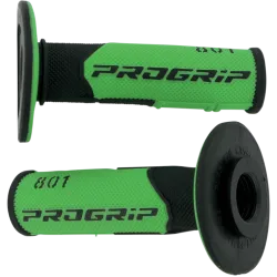 Мотокрос ръкохватки PROGRIP 801 Hybrid Duo-Density BLACK/GREEN