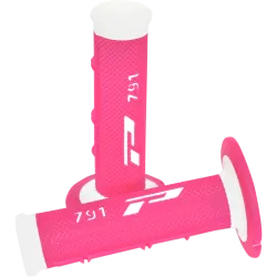 Мотокрос ръкохватки PROGRIP Triple Density 788 WHITE/PINK