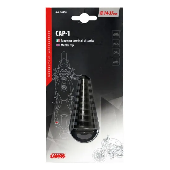 Тапа за ауспух 90156 - Мото гараж от марка Lampa