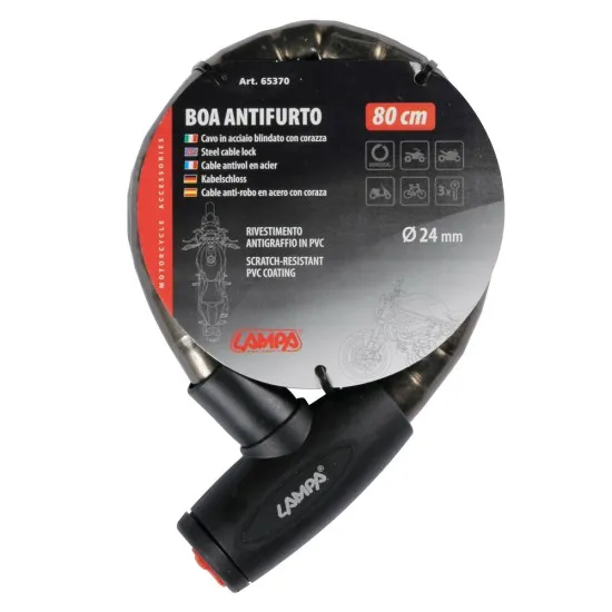 Заключващ мото кабел – BOA 65370 - Заключващи механизми от марка Lampa