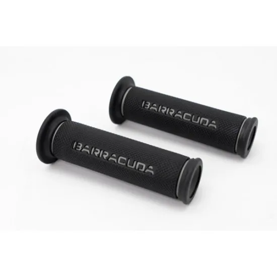 Мото ръкохватки BARRACUDA BASIC RACING GRIPS GREY - Мото ръкохватки от марка Barracuda