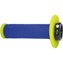 Мотокрос ръкохватки PROGRIP 708 Lock-On Locking BLUE/FLUO YELLOW