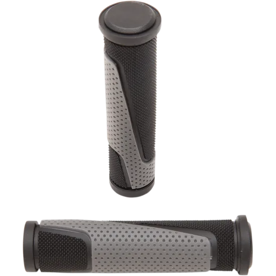 Две черни ръкохватки PROGRIP 807 с контрастни сиви перфорирани участъци и текстурирана повърхност за захват