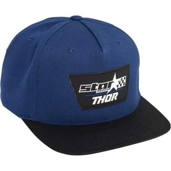 Шапка THOR STAR RACING CHAMP NAVY - Шапки от марка Thor