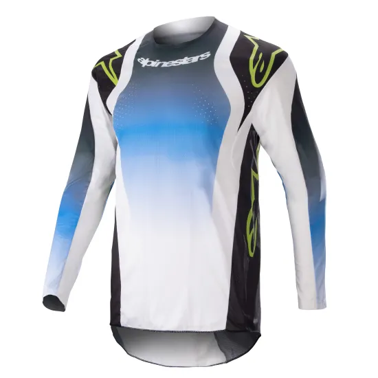 Мотокрос джърси ALPINESTARS Techstar Push BLACKWHITE - Мотокрос джърси от марка Alpinestars