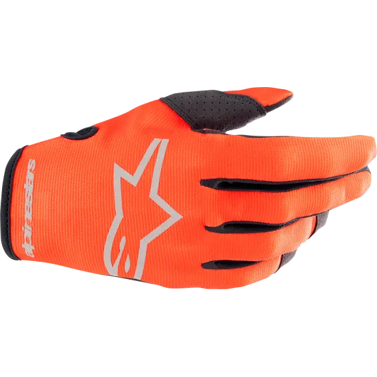 Мотокрос ръкавици ALPINESTARS RADAR ORANGE/BLACK - Мотокрос ръкавици от марка Alpinestars