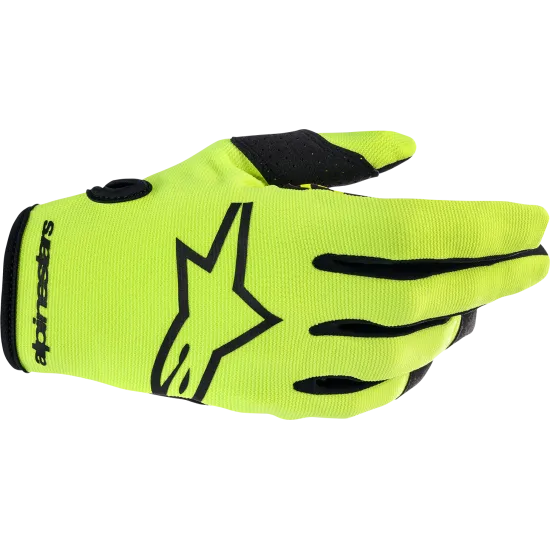 Мотокрос ръкавици ALPINESTARS RADAR YELLOW/BLACK - Мотокрос ръкавици от марка Alpinestars