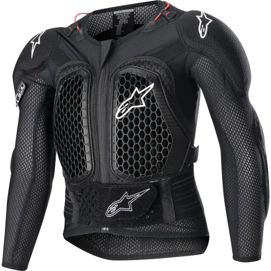 Детска ризница ALPINESTARS BIONIC ACTION V2 BLACK - Детски мото протектори от марка Alpinestars