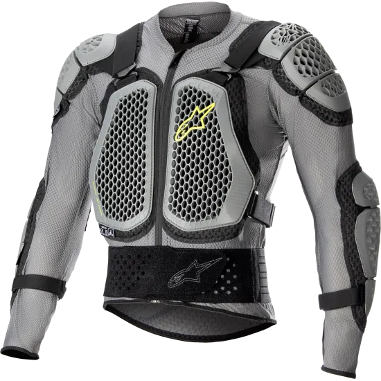 Ризница ALPINESTARS BIONIC ACTION V2 GREY/BLACK - Ризници за мотор от марка Alpinestars