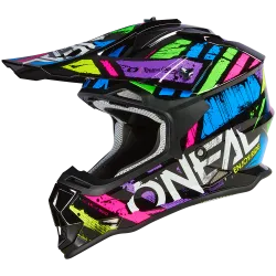 Мотокрос каска O'NEAL 2SERIES GLITCH V.23 MULTI