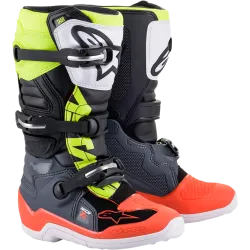 Детски мотокрос ботуши Alpinestars TECH Tech 7S BLACK/RED/YELLOW