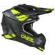 Мотокрос каска ONEAL 2SERIES SPYDE V.23 BLACK/GRAY/NEON YELLOW - Мотокрос каски от марка ONeal