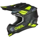 Мотокрос каска ONEAL 2SERIES SPYDE V.23 BLACK/GRAY/NEON YELLOW - Мотокрос каски от марка ONeal