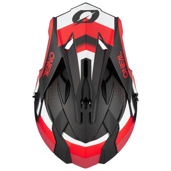 Мотокрос каска ONEAL 2SERIES SPYDE V.23 BLACK/RED/WHITE - Мотокрос каски от марка ONeal