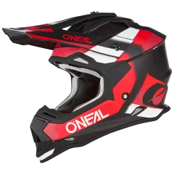 Мотокрос каска O'NEAL 2SERIES SPYDE V.23 BLACK/RED/WHITE