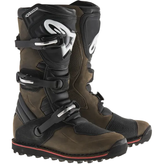 Мотокрос ботуши ALPINESTARS TECH-T BROWN - Мотокрос ботуши от марка Alpinestars