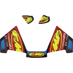 Стикер FMF DECAL PC2.1 TITANIUM(3PC)