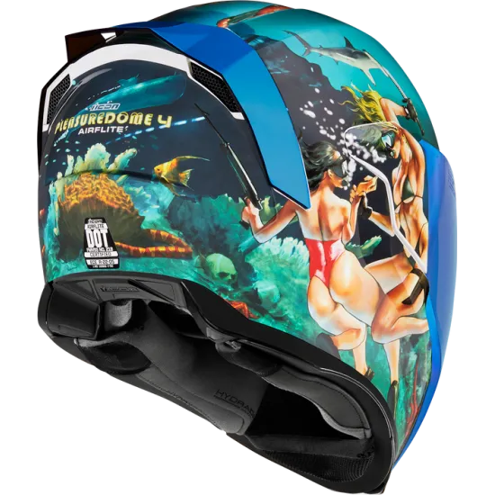 Каска ICON AIRFLITE PLEASUREDOME4 – Поликарбонатна каска с Fliteshield™ и Dropshield™